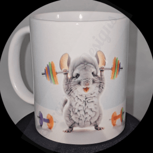 Chinchilla Workout Motivation Mug 12 Of 12