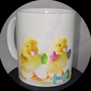 Ducklings Workout Motivation Mug 12 Of 12