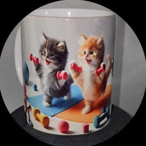 Kitten Workout Motivation Mug 2 Of 12