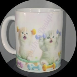Kitten Workout Motivation Mug 7 Of 12