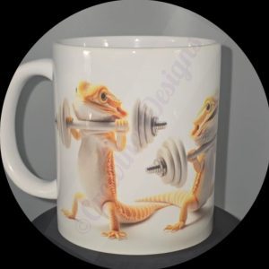 Lizard Workout Motivation Mug 10 Of 12