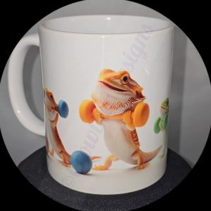 Lizard Workout Motivation Mug 4 Of 12